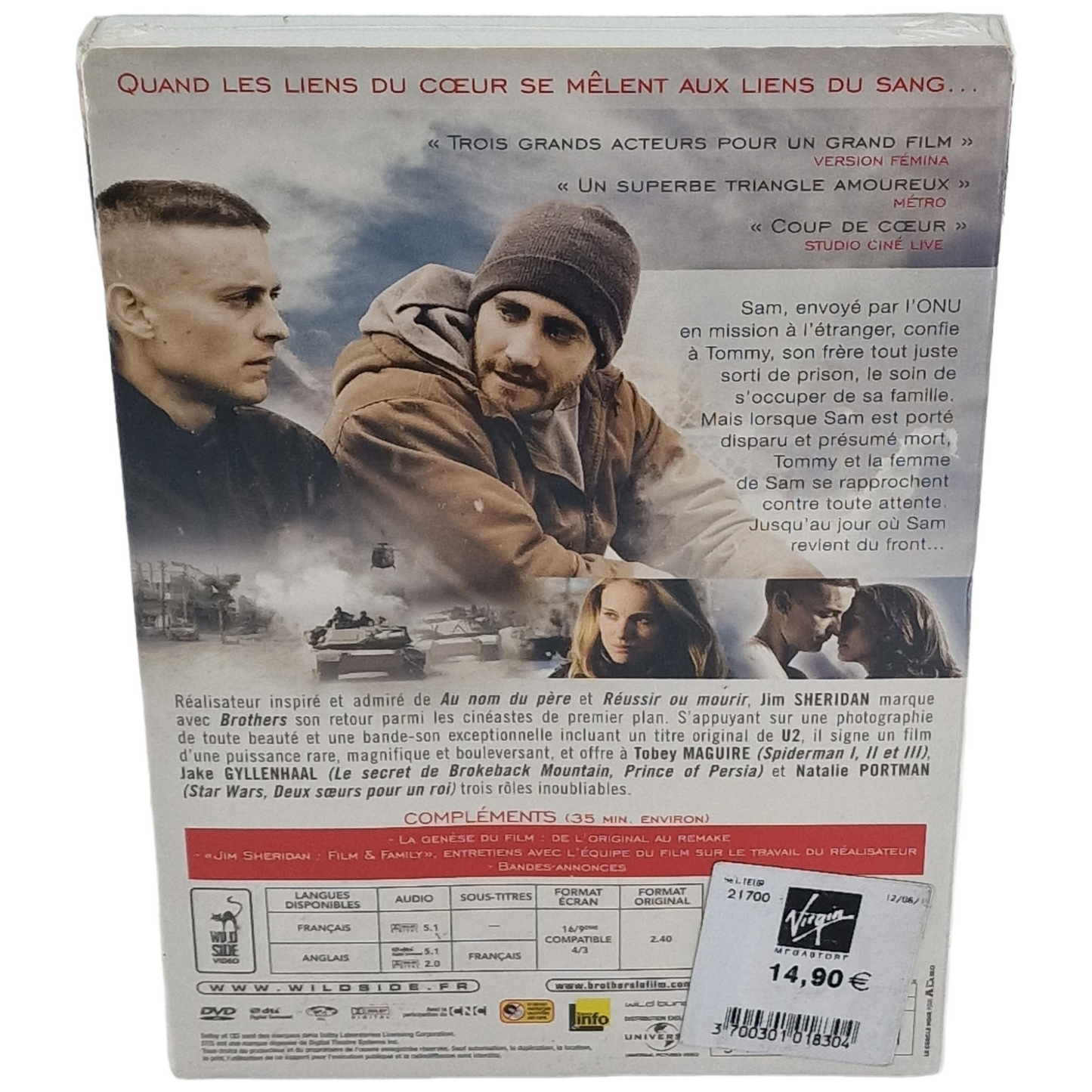 Brothers  DVD édition Limitée France Region B__2010