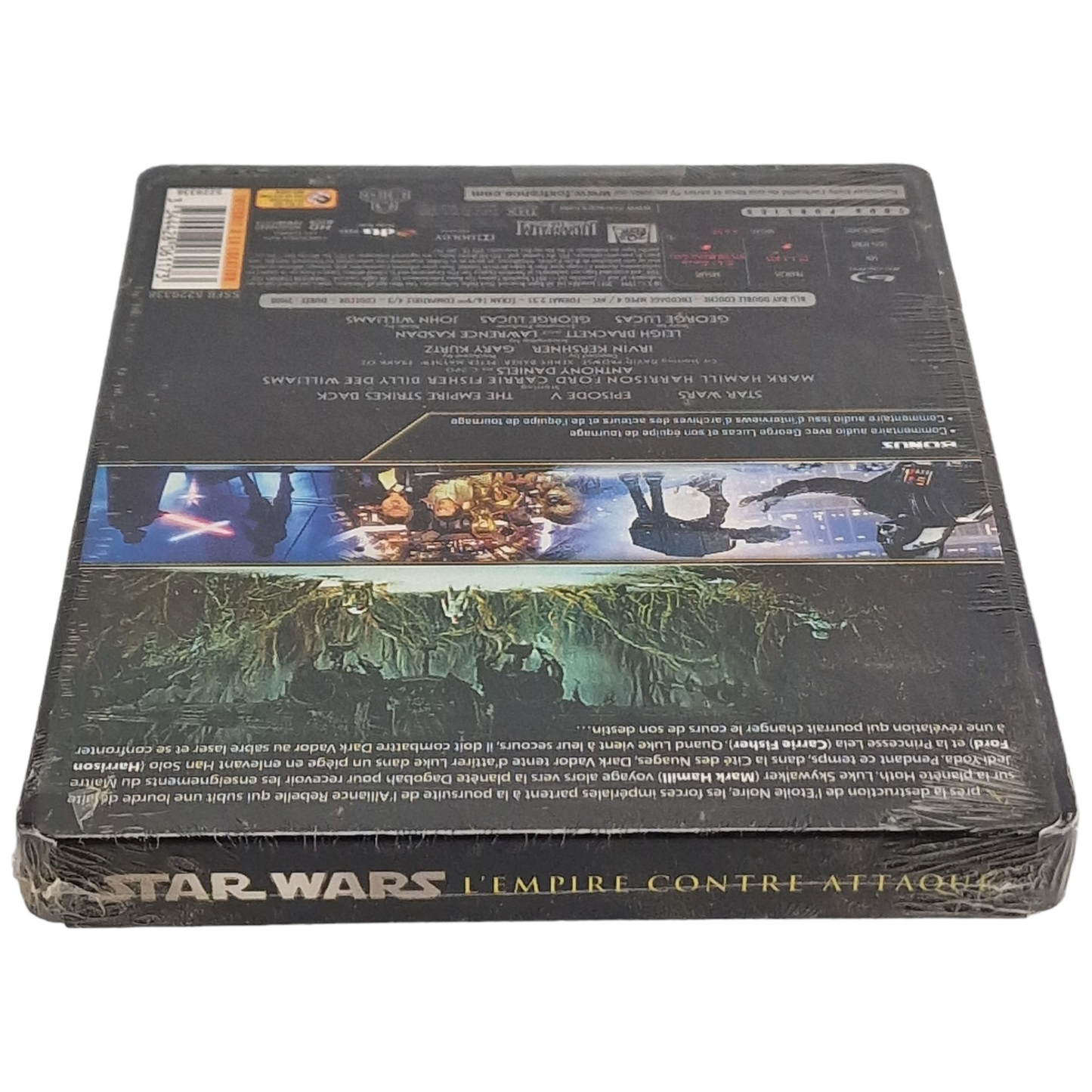 Star Wars: Episode V - L'Empire Contre-Attaque Steelbook Blu-ray Édition limitée France 2015 Region B