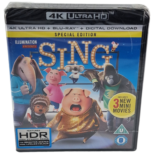 Sing 4K Ultra HD VO UK  Import Sans région Free