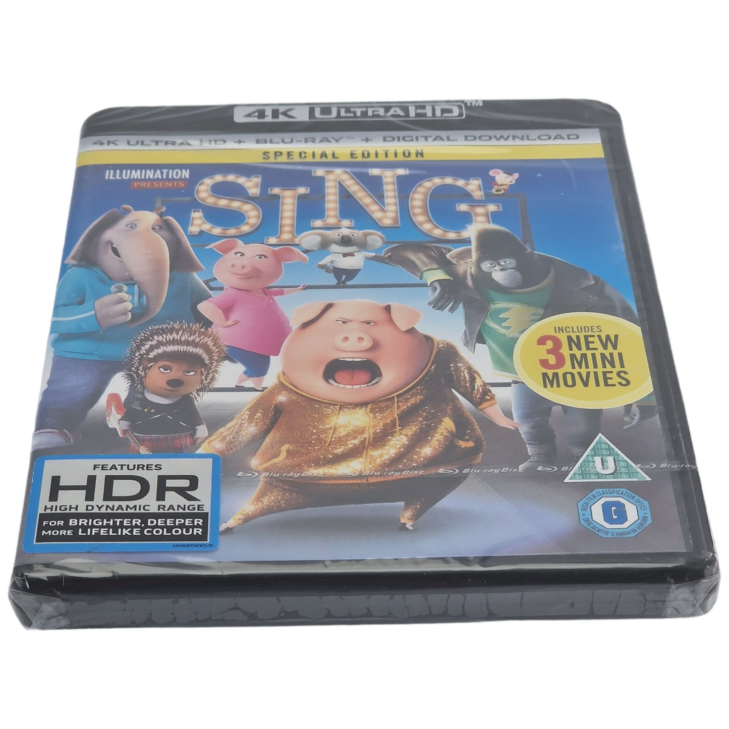 Sing 4K Ultra HD VO UK  Import Sans région Free