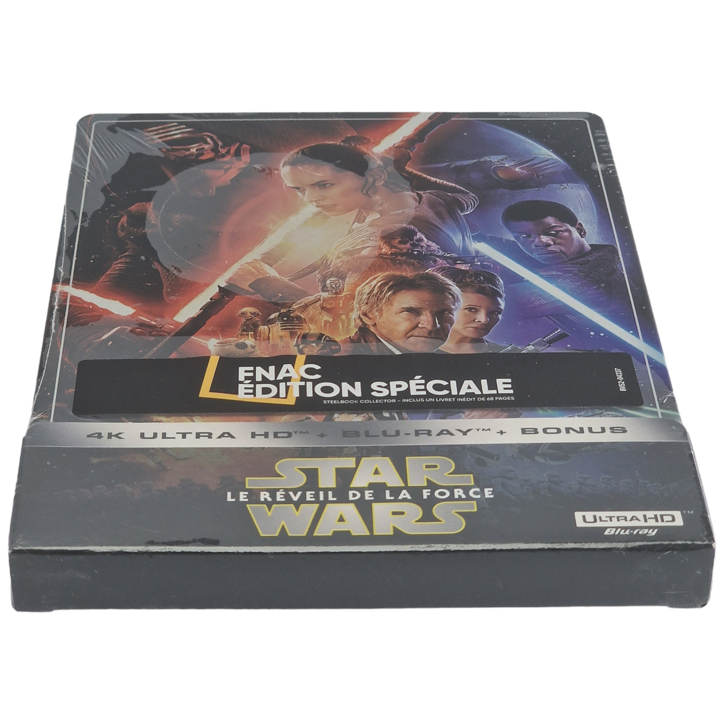 Star Wars: Force Awakens Steelbook 4K Ultra HD + Blu-ray France Zone Libre