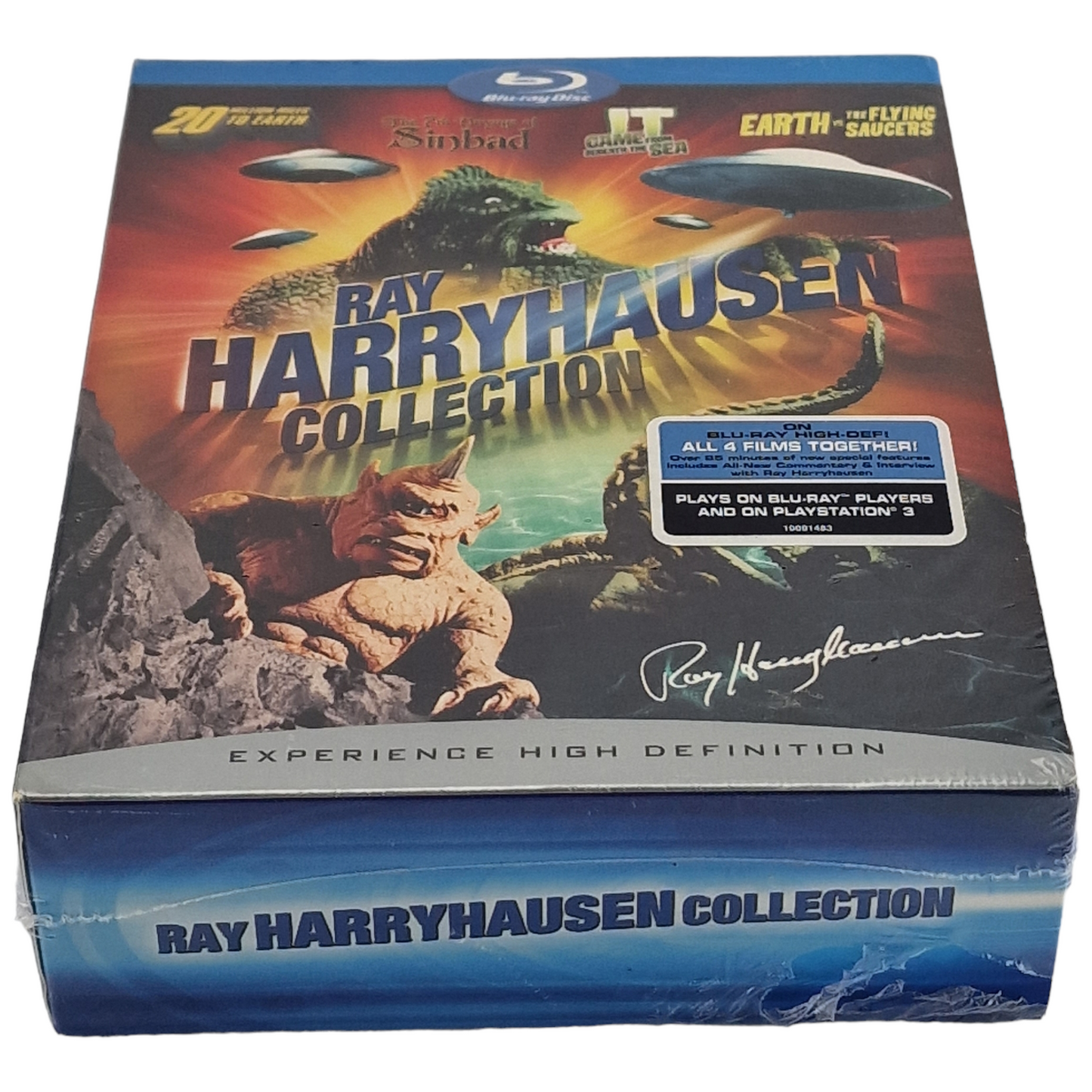 Ray Harryhausen Collection Blu-ray 4 Films US Region Free VO /STFR 2008 Neuf