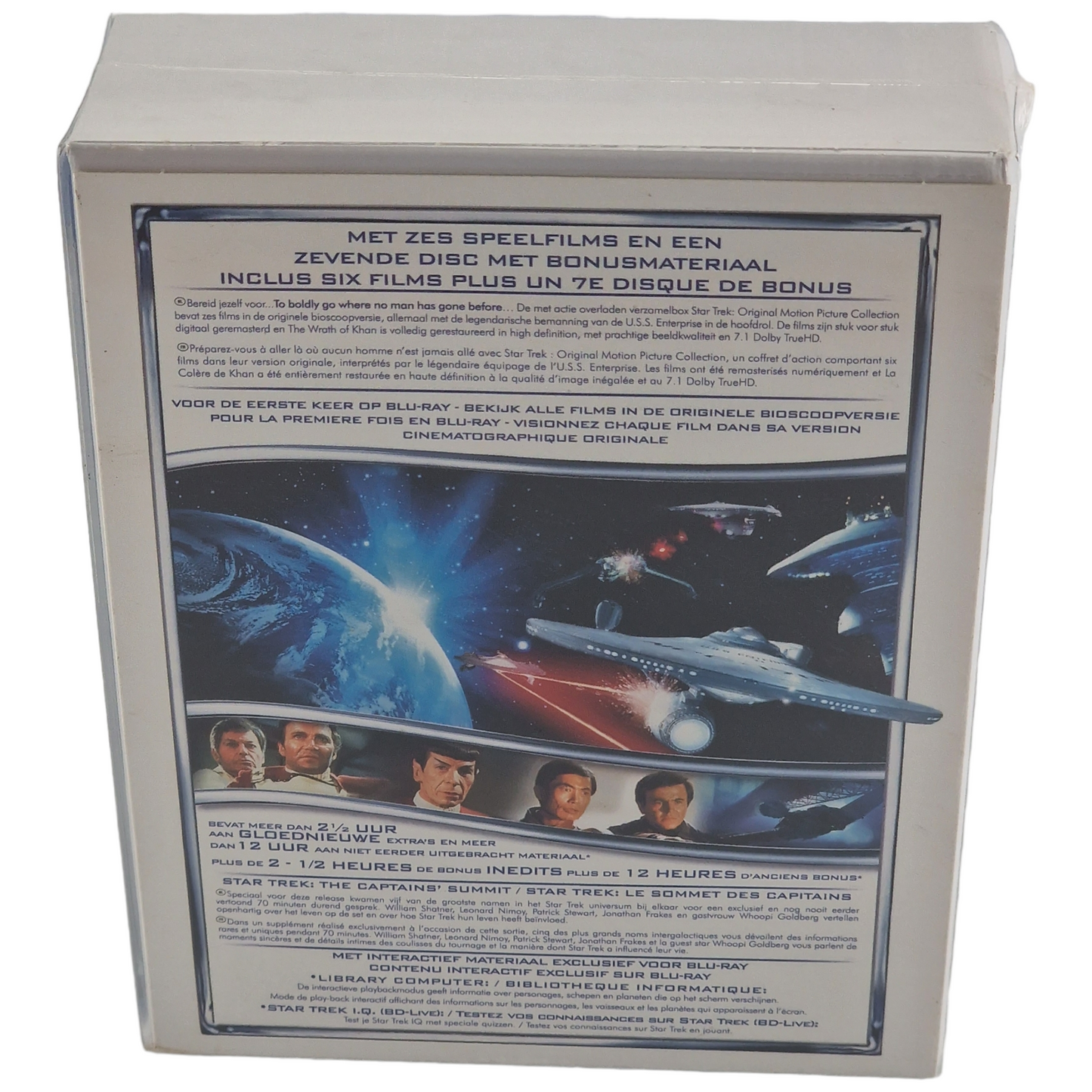 Star Trek : Original Motion Picture Collection 1-6 Blu-ray DigiPack Region  B  VF Neuf