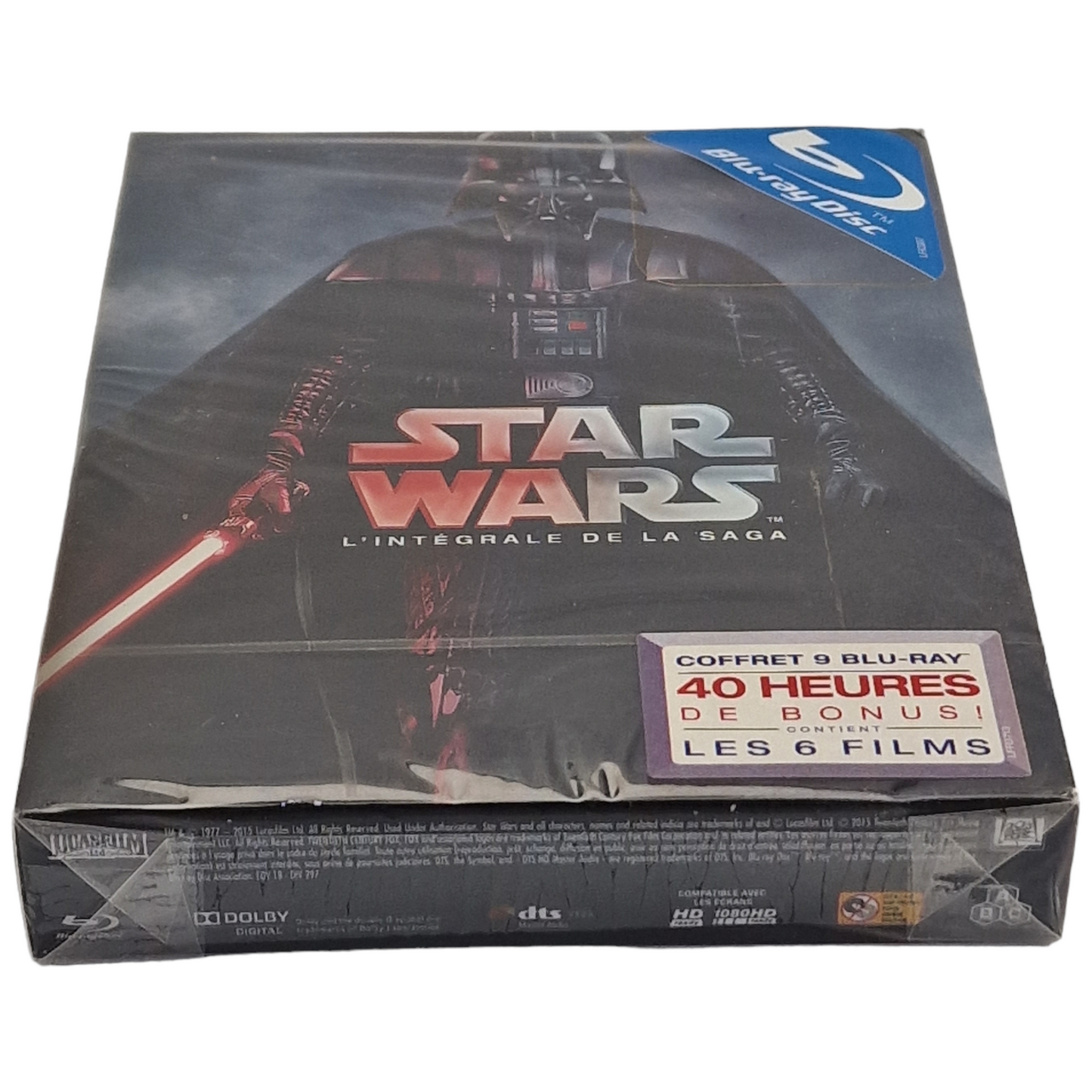 Star Wars: La Saga 1.2.3.4.5.6 Blu-ray Coffret 6 films Zone B 2015 Neuf