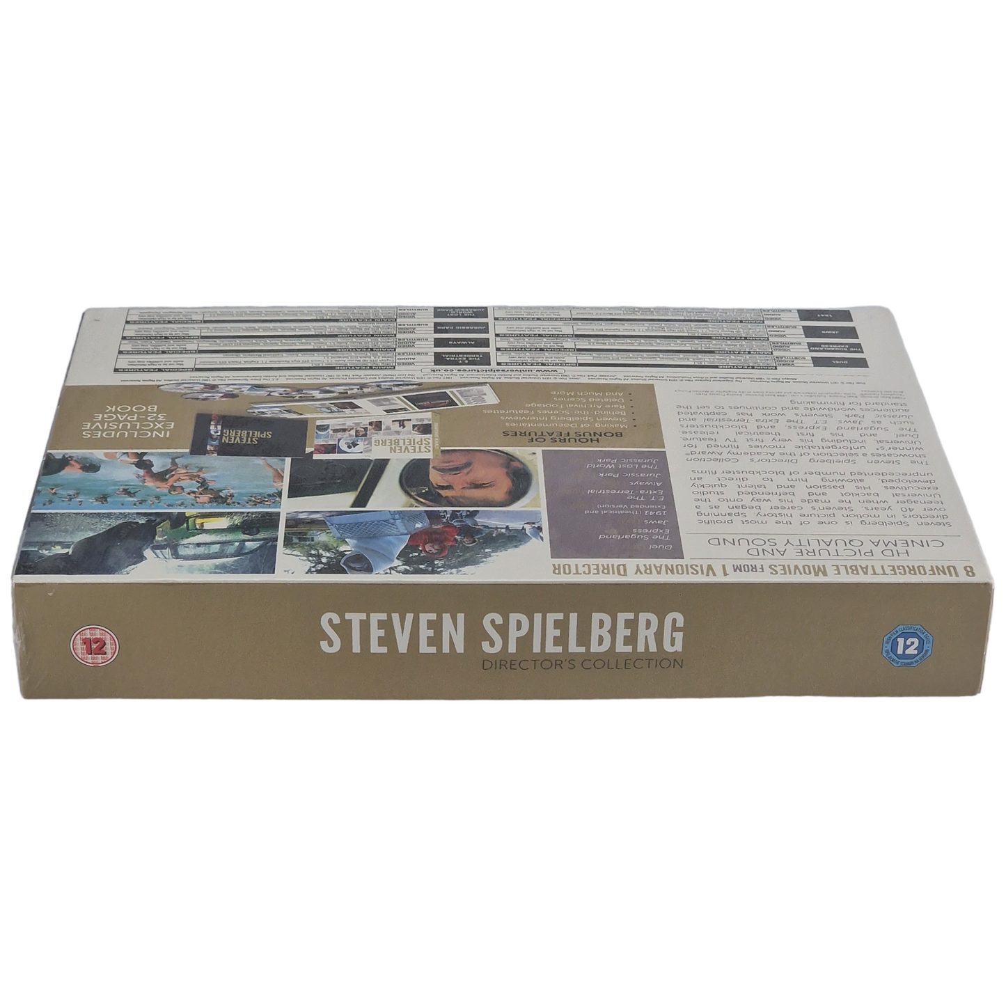 Steven Spielberg Director's Collection DigiPack Blu-ray Coffret 8 films Zone Free 2013 Neuf