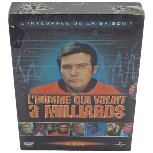 L'homme qui valait 3 milliards 6 X DVD Saison 1  Zone B 2006 Neuf