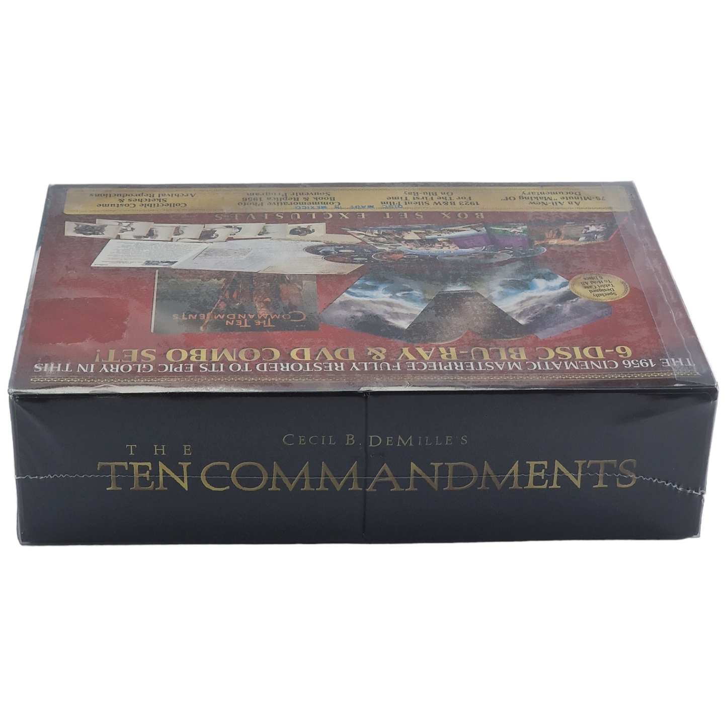 Les Dix Commandements Blu-ray Coffret cadeau / Blu-ray + DVD 2 Films Zone Free 2011 Neuf