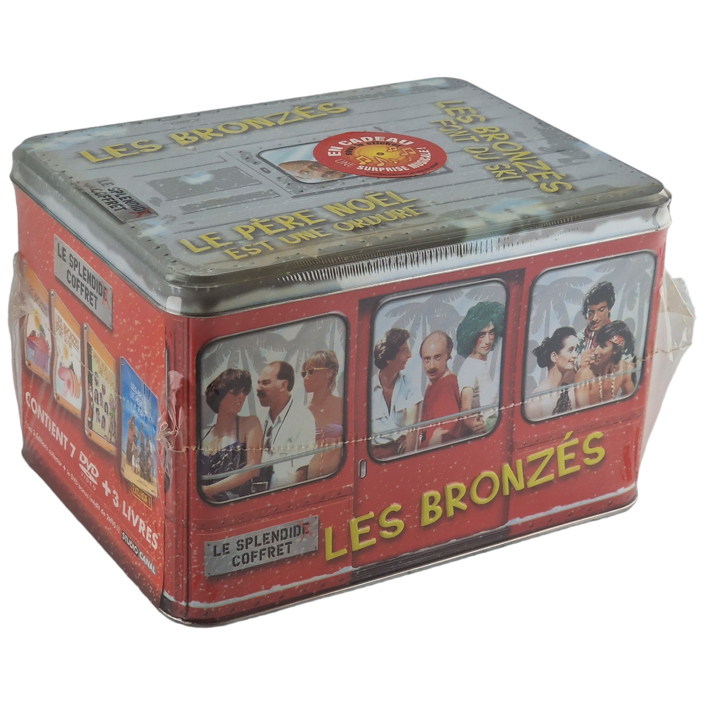 Les Bronzés  Le Splendid-Le Coffret Édition Collector Coffret metal téléphérique musical  2003