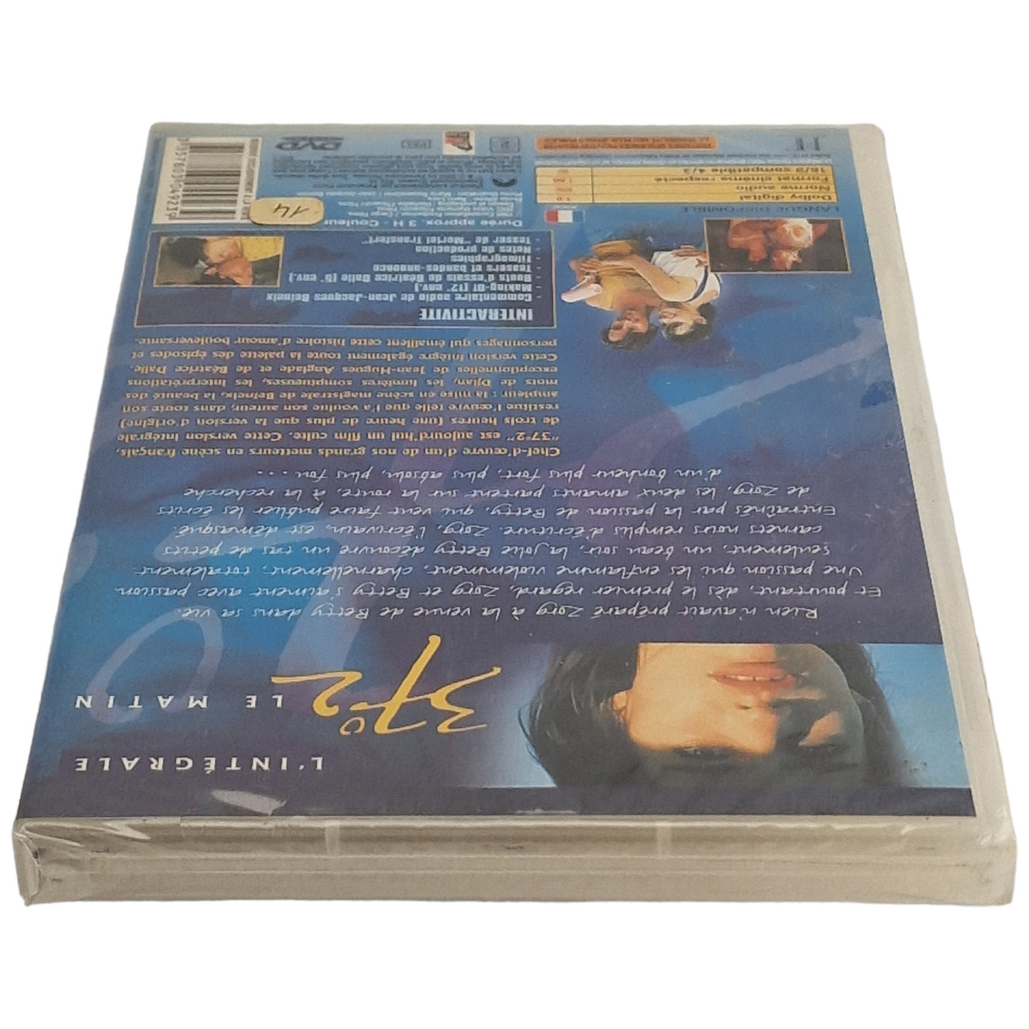 37°2 le matin (Betty Blue) DVD -édition Collector France Region B__2011