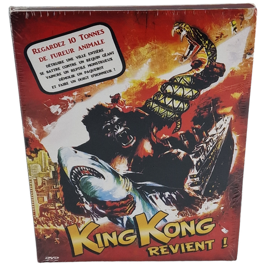 King Kong revient !  A*P*E DVD france  Region 2