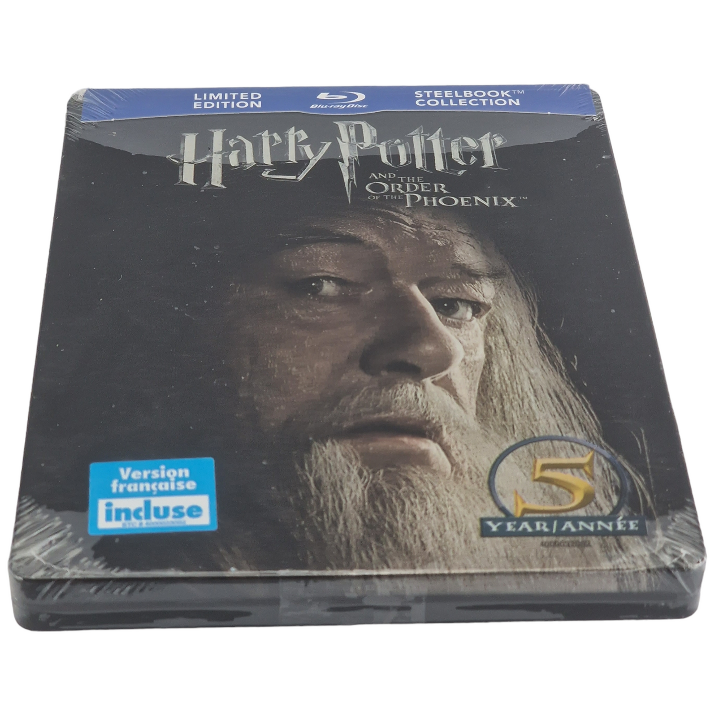 Harry Potter et l'Ordre du Phénix Blu-ray Steelbook  Region A VF 2013 Neuf