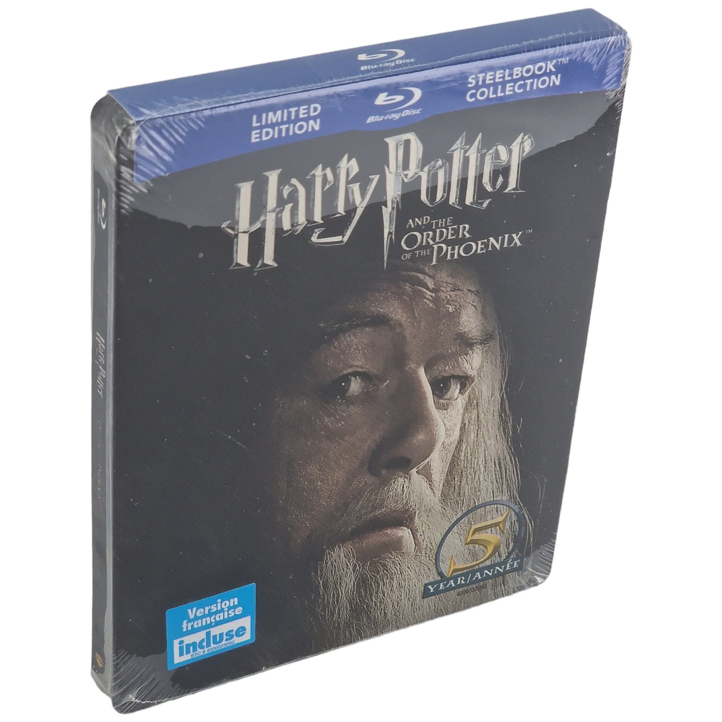 Harry Potter et l'Ordre du Phénix Blu-ray Steelbook  Region A VF 2013 Neuf