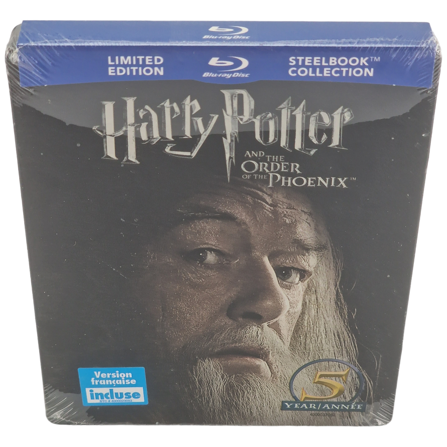 Harry Potter et l'Ordre du Phénix Blu-ray Steelbook  Region A VF 2013 Neuf