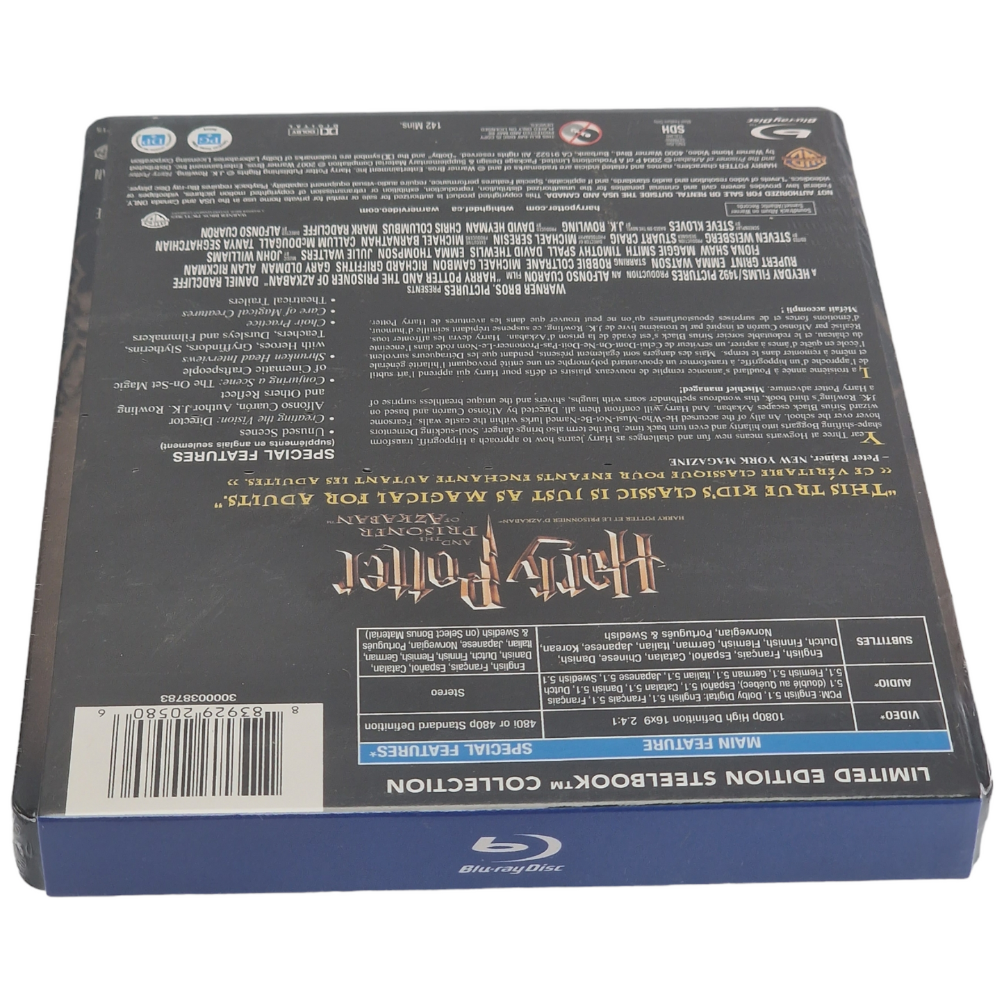 Harry Potter et la Coupe de Feu Blu-ray Steelbook  Region A VF 2013 Neuf