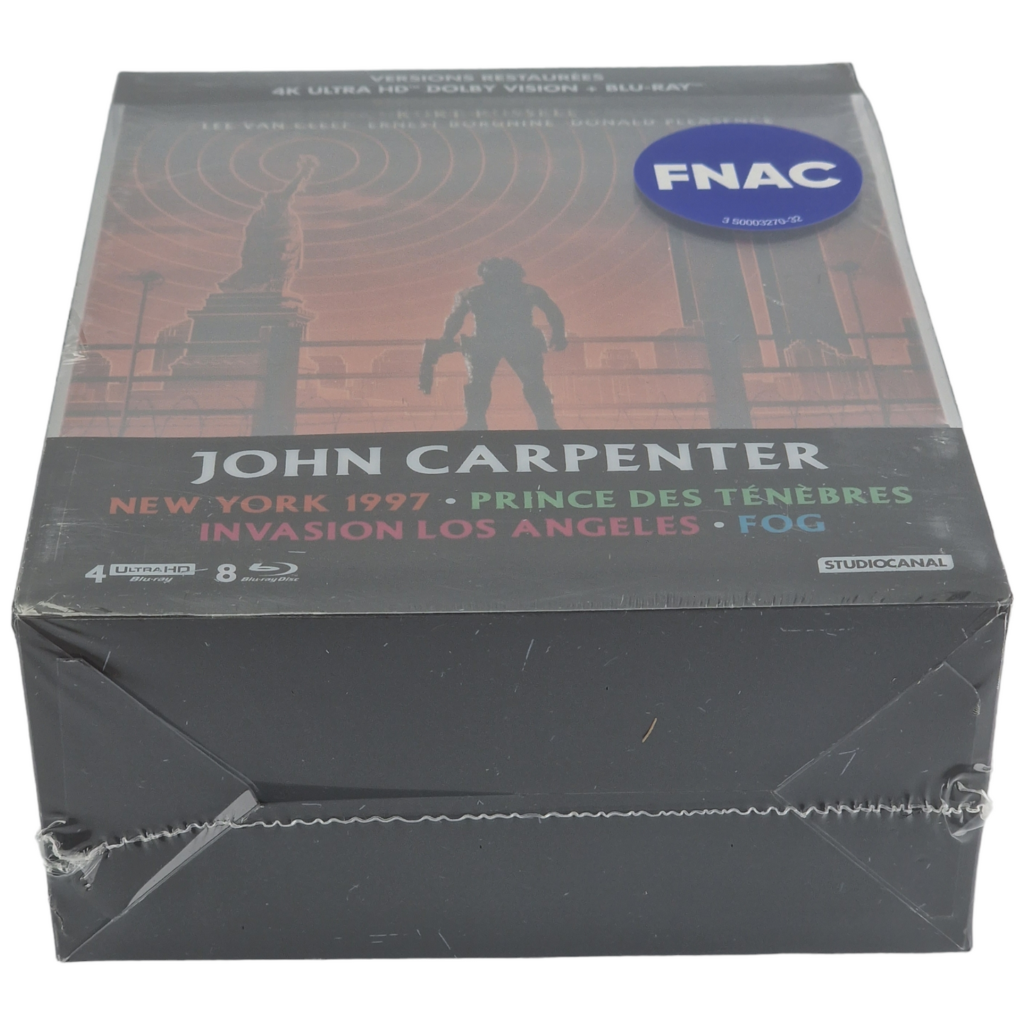 John Carpenter 4K Blu-ray SteelBook Coffret 4 Films Region B  Fnac  Neuf