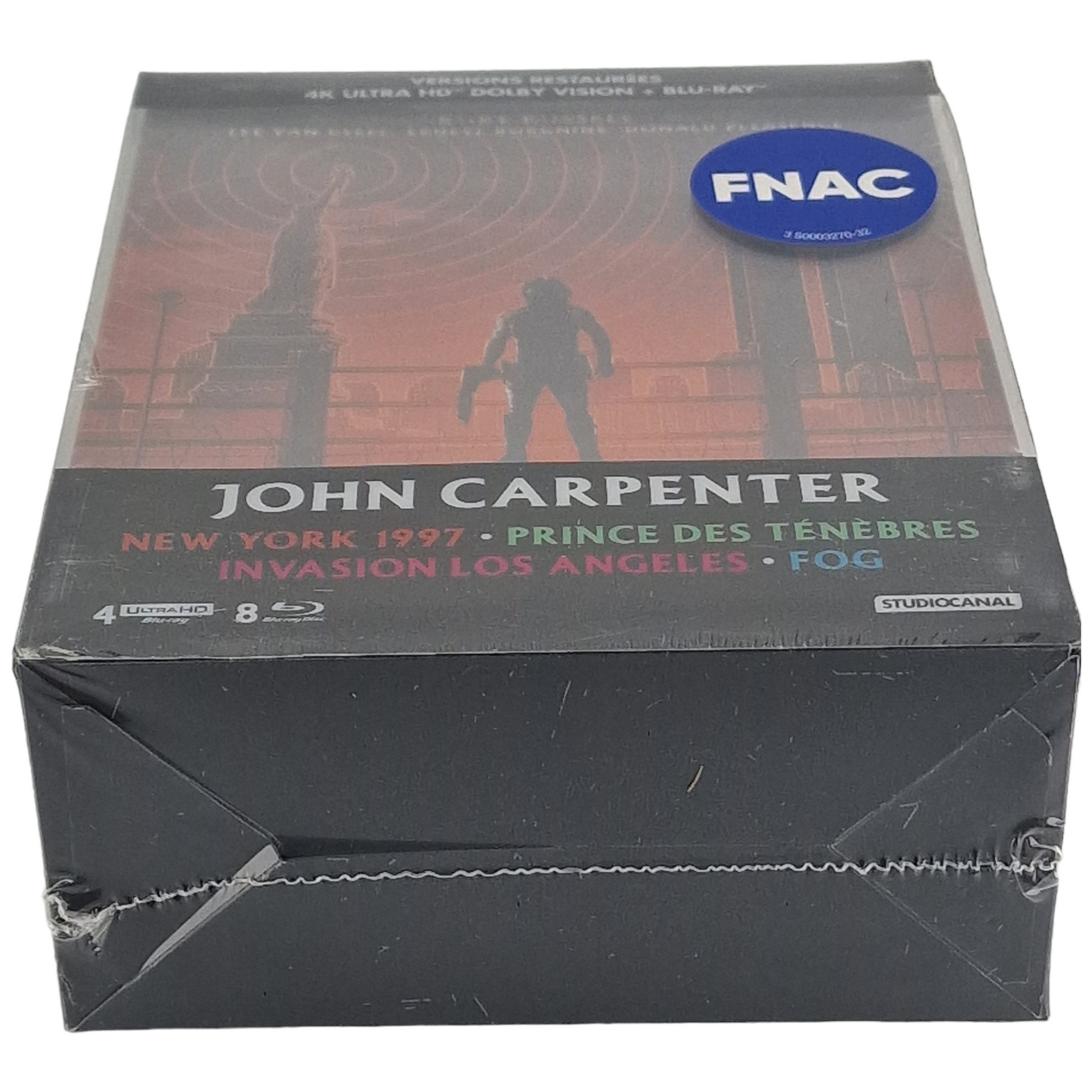 John Carpenter 4K Blu-ray SteelBook Coffret 4 Films Region B  Fnac  Neuf