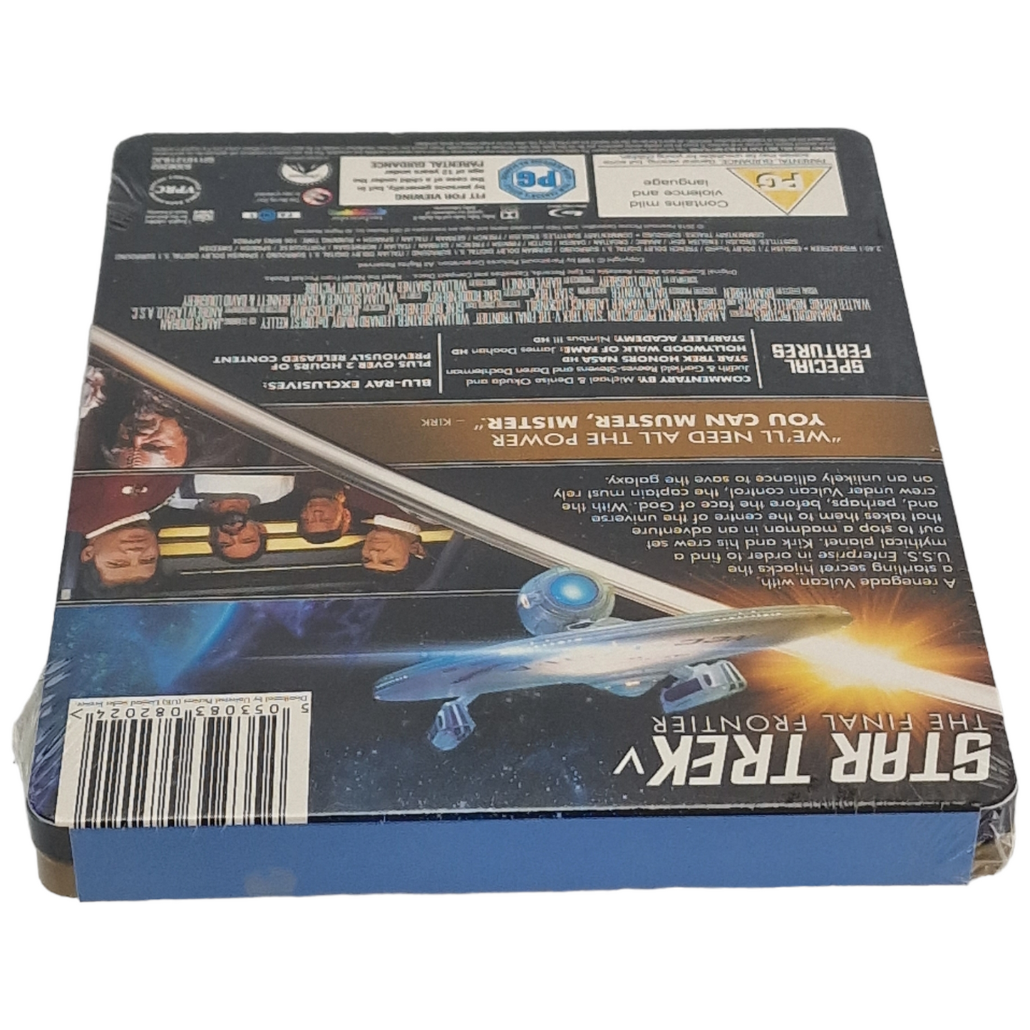 Star Trek IX : Insurrection Blu-ray SteelBook Édition limitée 2016 Region B___ VF