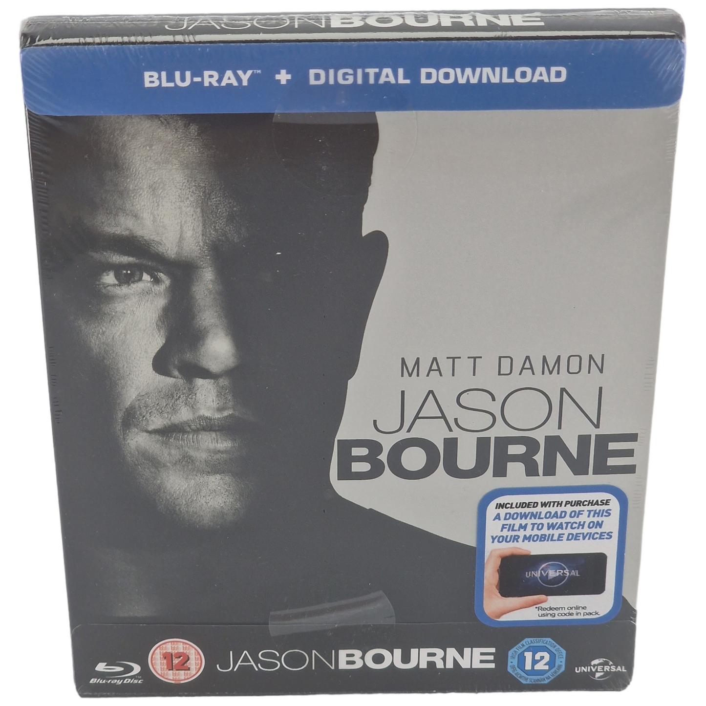 Jason Bourne Blu-ray SteelBook Édition limitée 2016 Region Free___ VF