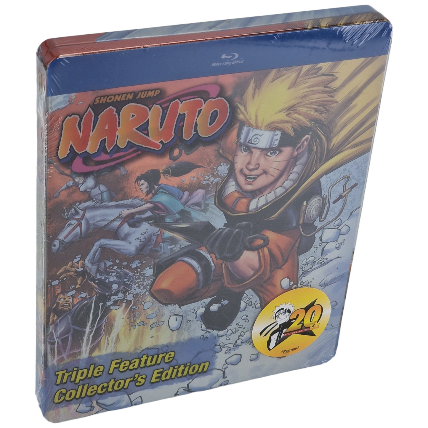 Naruto Triple Feature Collector's Edition 3 Films Blu-ray Steelbook Import Region A VO