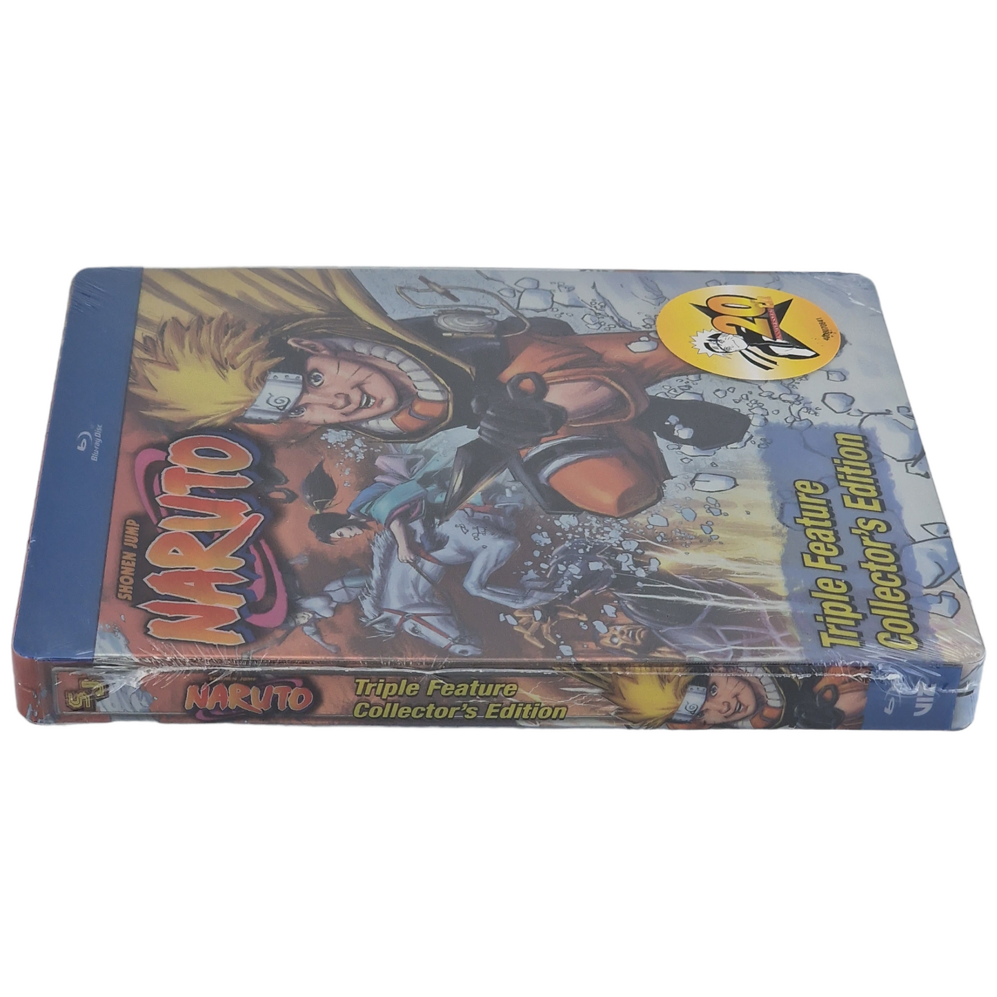 Naruto Triple Feature Collector's Edition 3 Films Blu-ray Steelbook Import Region A VO