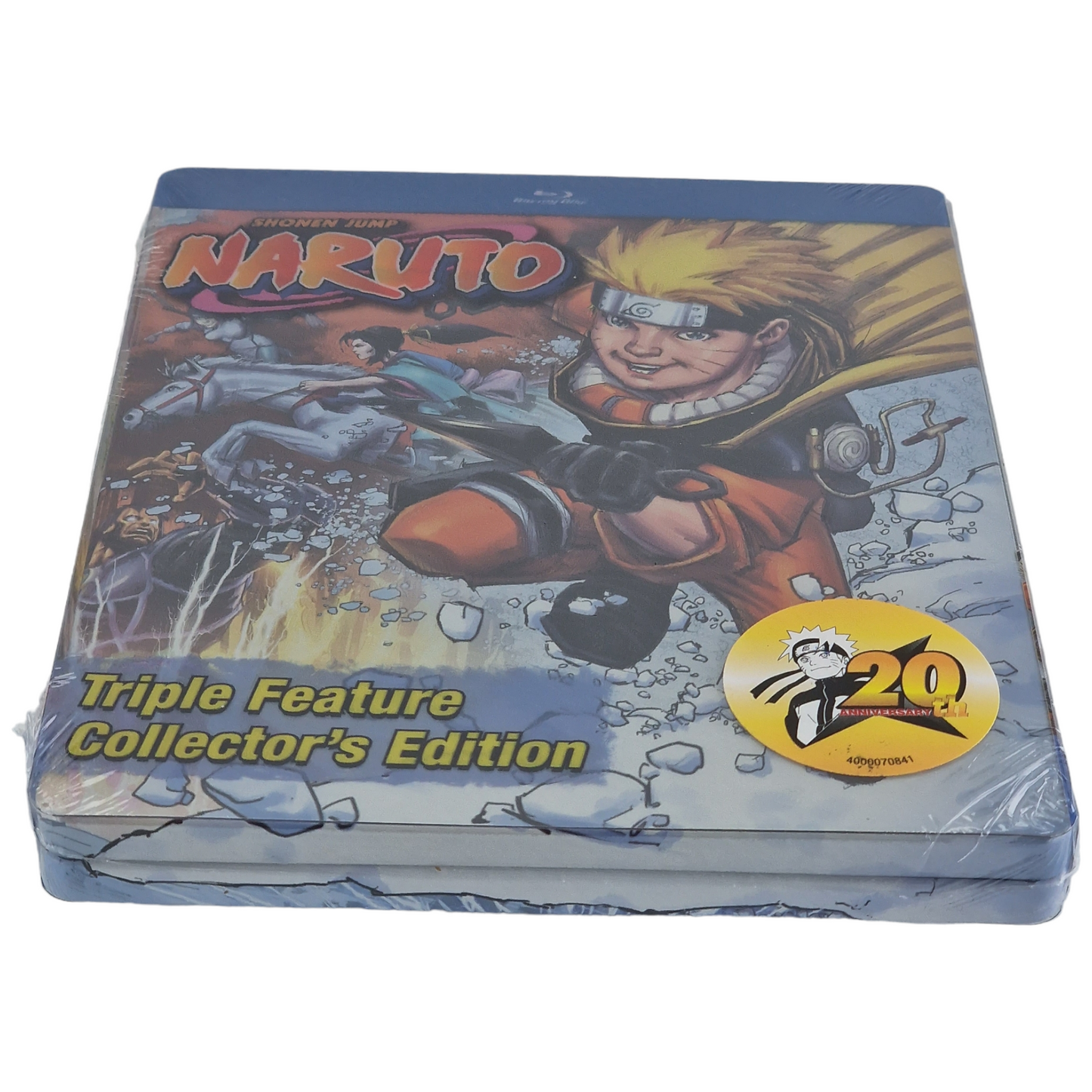 Naruto Triple Feature Collector's Edition 3 Films Blu-ray Steelbook Import Region A VO