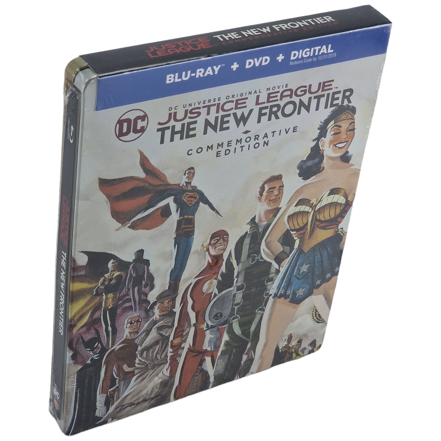 Justice League : La nouvelle frontière Blu-ray SteelBook Ultimate Edition Blu-ray + DVD zone A VF