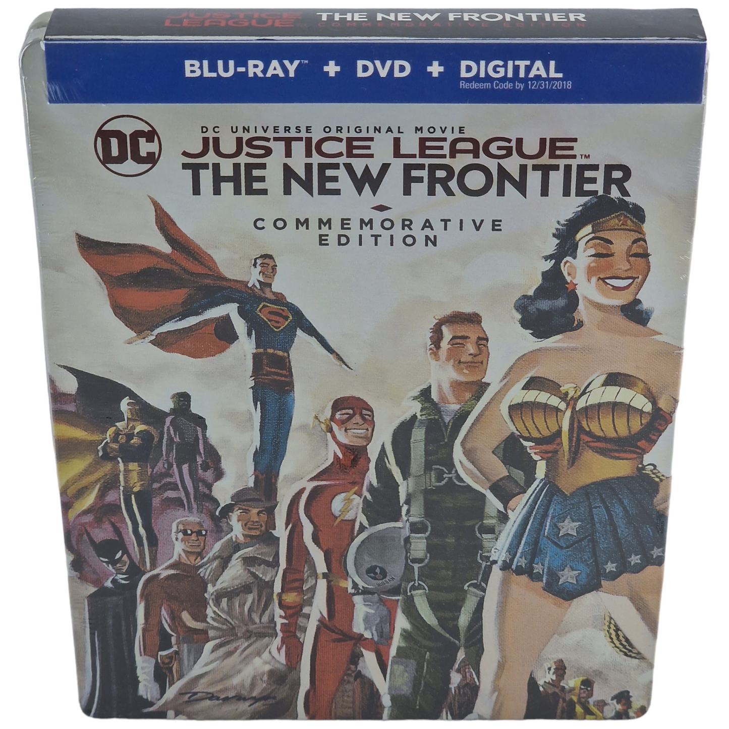 Justice League : La nouvelle frontière Blu-ray SteelBook Ultimate Edition Blu-ray + DVD zone A VF