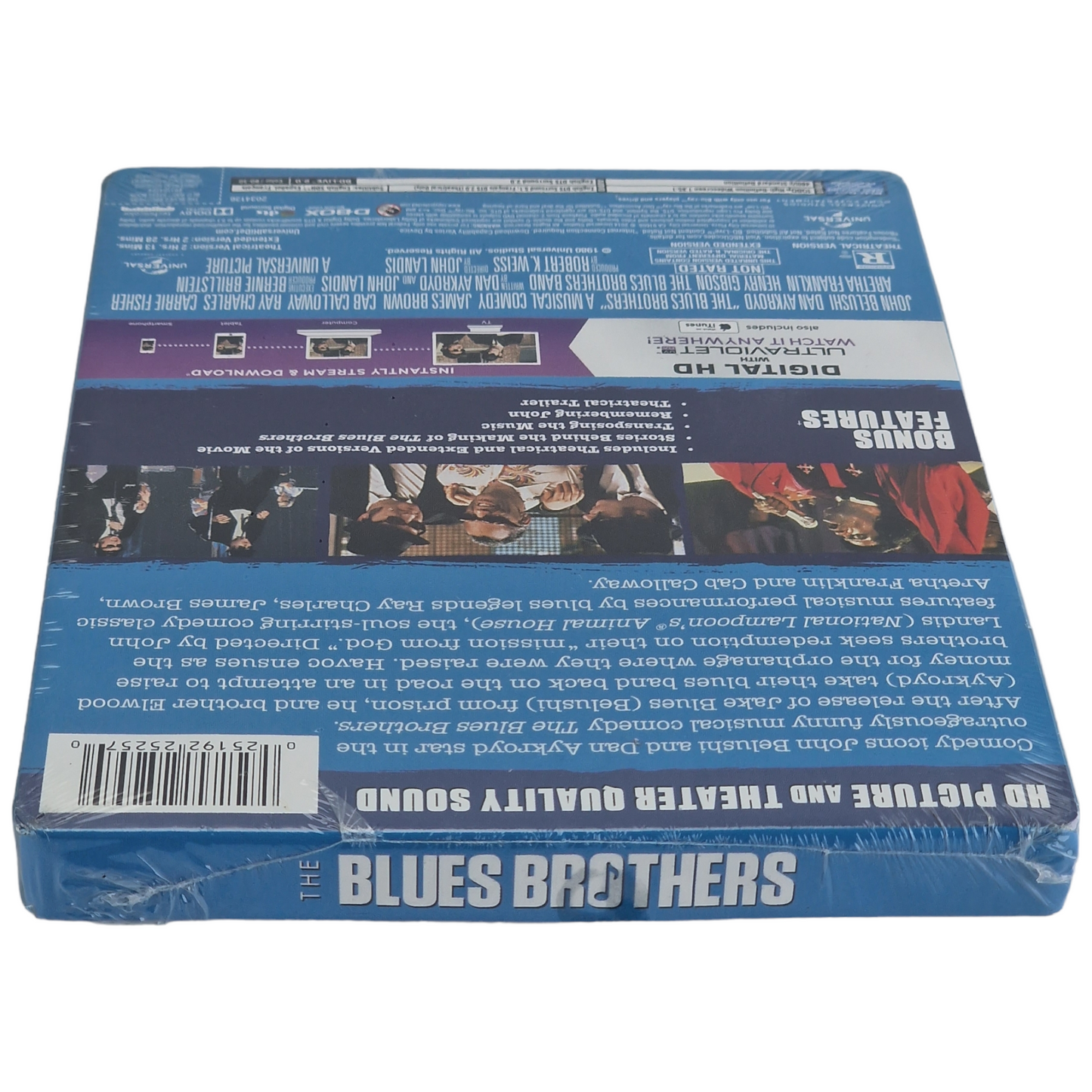 The Blues Brothers Blu-ray SteelBook Édition limitée 1 film, 2 coupes 2014 VF Zone Free