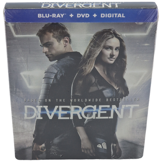 Divergent Blu-ray SteelBook  Blu-ray + DVD + Digital HD Édition limitée 2014 VF Zone A