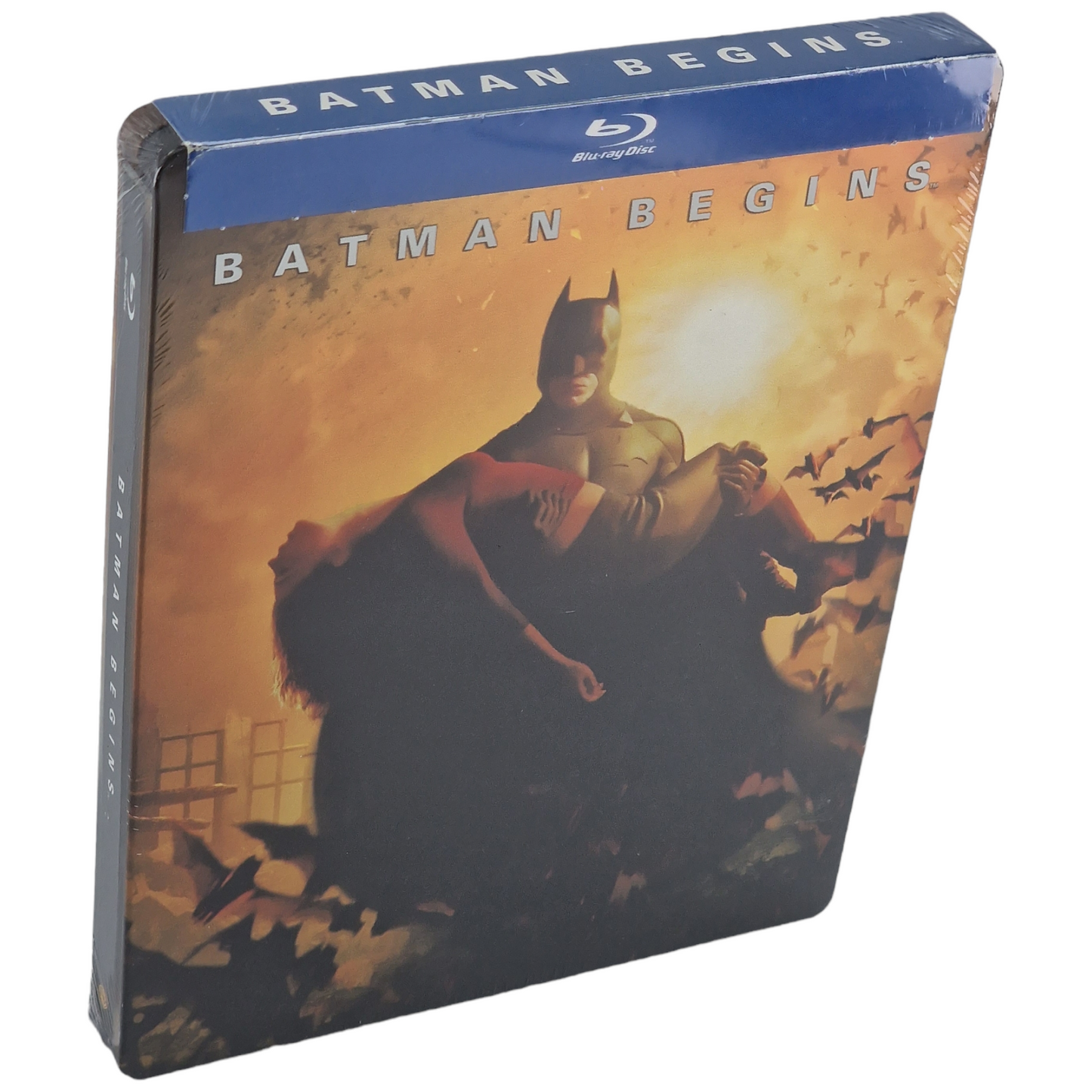 Batman Begins Blu-ray SteelBook Christian Bale 2013 VF Zone A Neuf