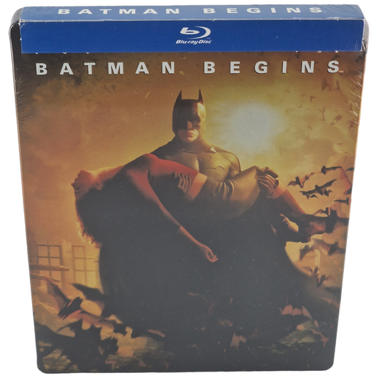 Batman Begins Blu-ray SteelBook Christian Bale 2013 VF Zone A Neuf