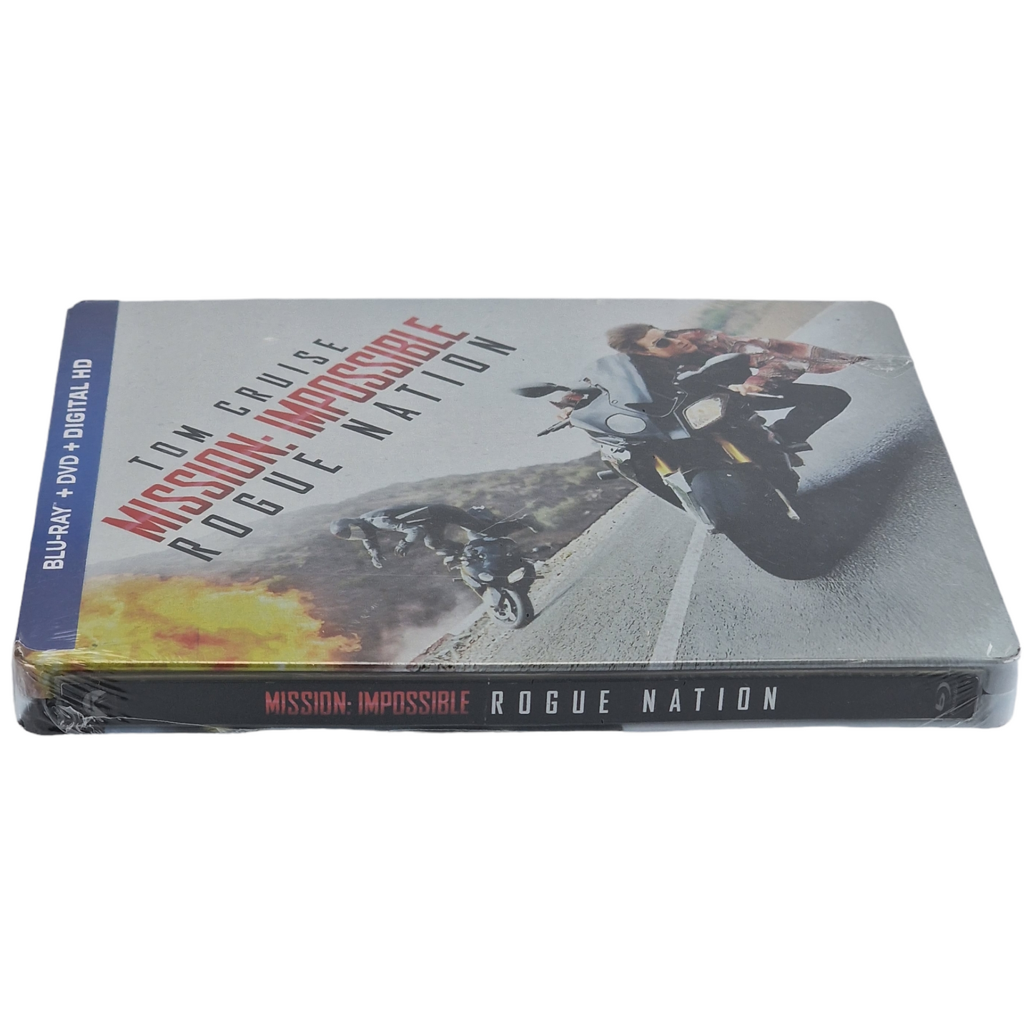 Mission: Impossible - Rogue Nation Blu-ray SteelBook DVD +  Blu-ray VF Zone A Neuf