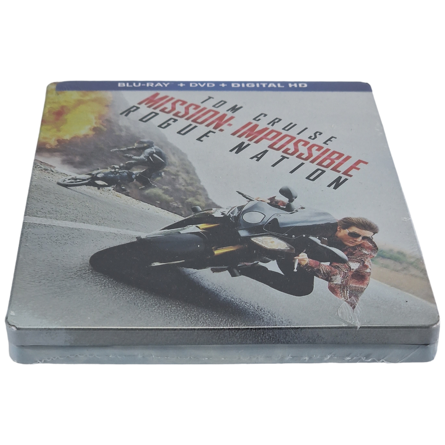 Mission: Impossible - Rogue Nation Blu-ray SteelBook DVD +  Blu-ray VF Zone A Neuf