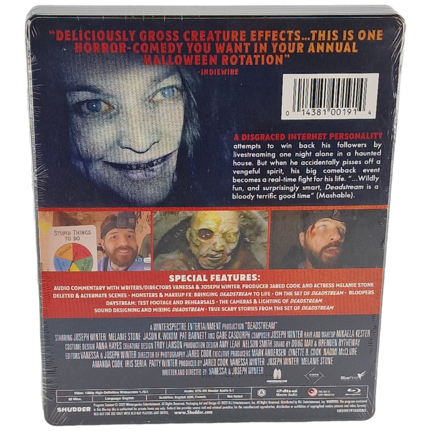 Deadstream Blu-ray Steelbook US Import Region A VO