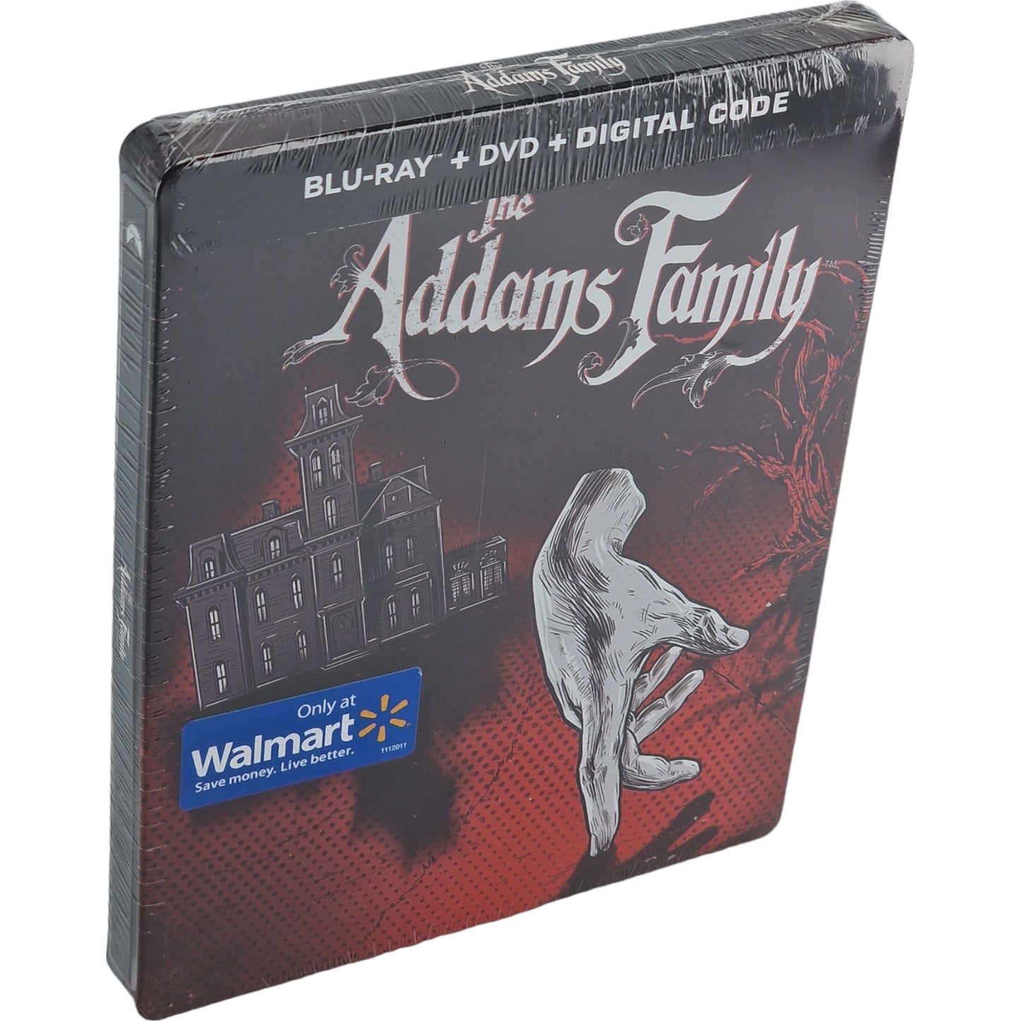 La famille Addams Blu-ray SteelBook  Blu-ray + DVD  VF 2023 Zone A Neuf