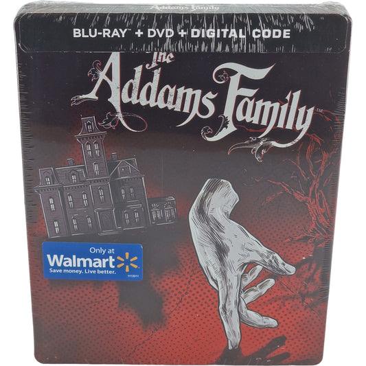 La famille Addams Blu-ray SteelBook  Blu-ray + DVD  VF 2023 Zone A Neuf