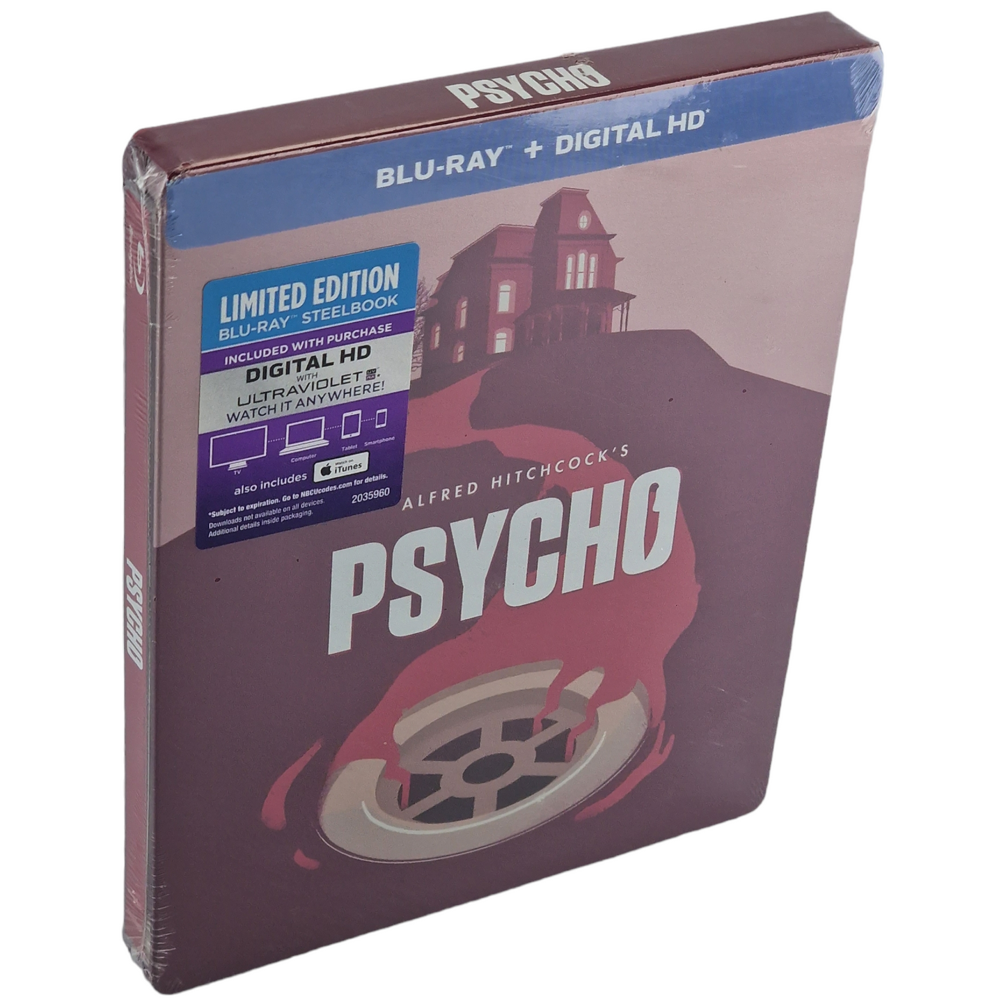 Psychose Blu-ray SteelBook  Édition limitée  VF 2014 Zone Free Neuf