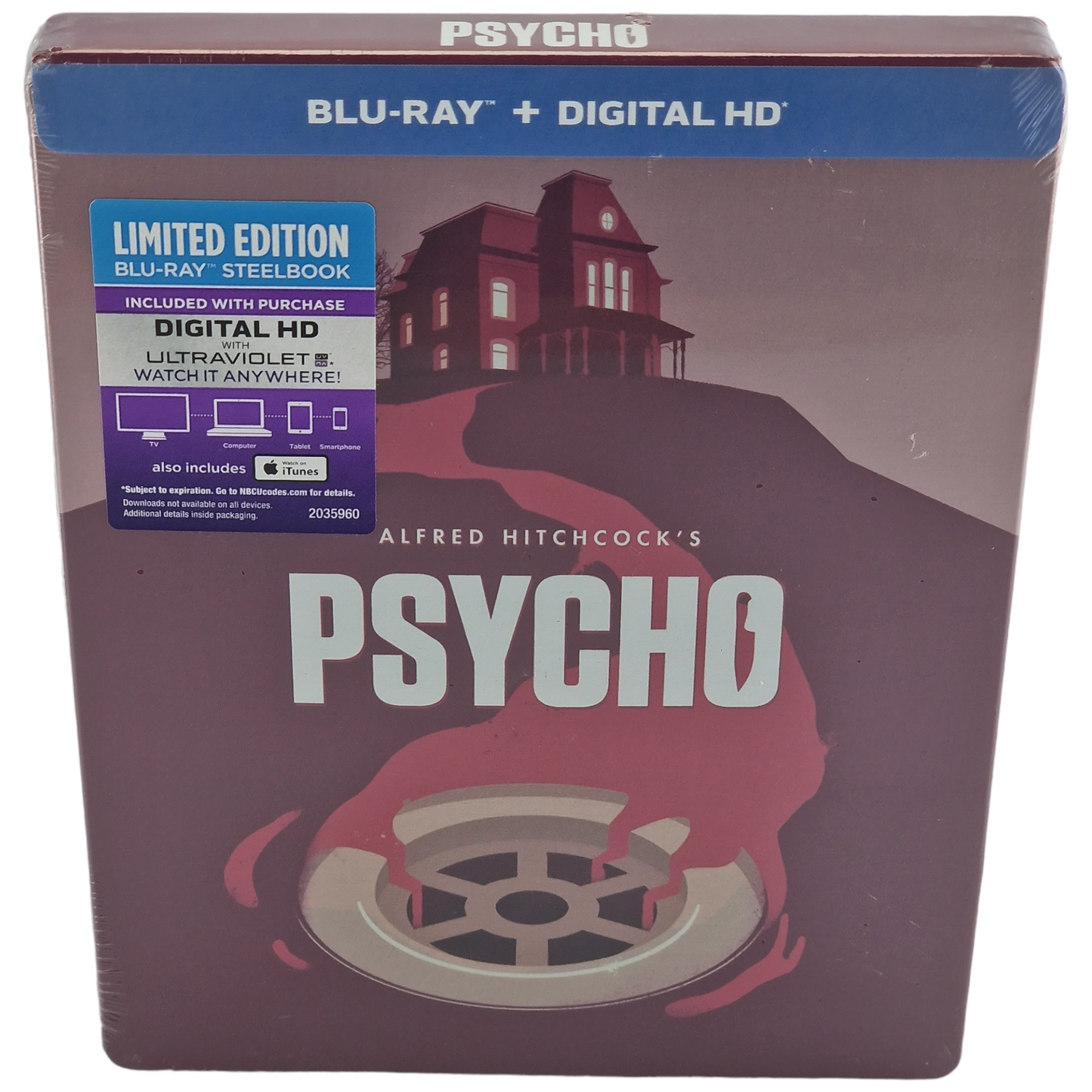 Psychose Blu-ray SteelBook  Édition limitée  VF 2014 Zone Free Neuf