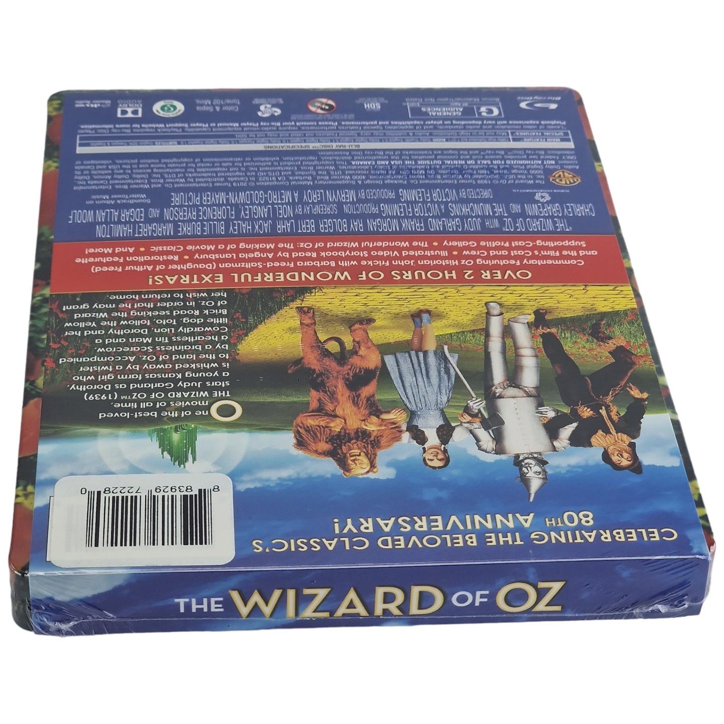 Le magicien d'Oz Blu-ray SteelBook  Édition limitée  VF Zone A Neuf