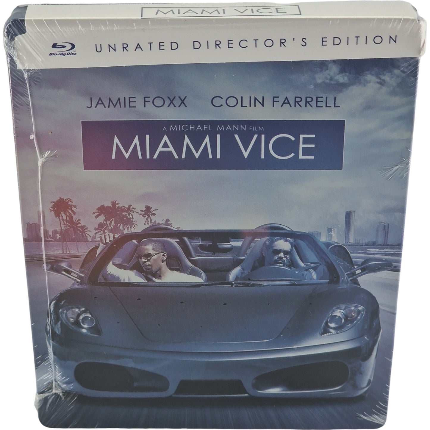 Miami Vice Blu-ray SteelBook Colin Farrell, Jamie Foxx 2023   Zone A Neuf