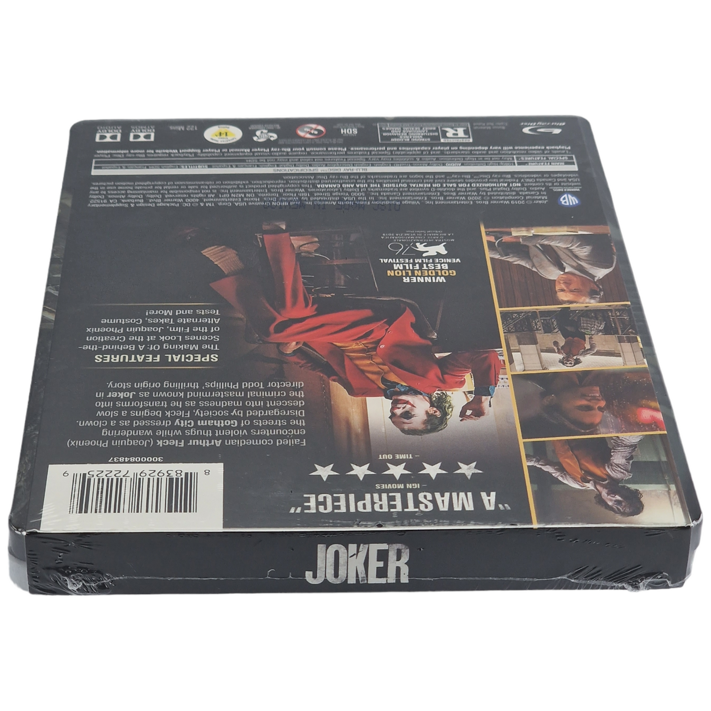 Joker Blu-ray SteelBook Blu-ray + DVD  Joaquin Phoenix, Robert De Niro VF Zone A Neuf