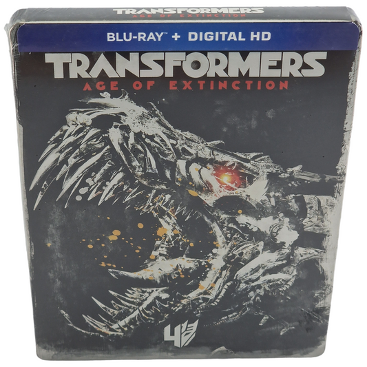 Transformers: Age of Extinction Blu-ray SteelBook Blu-ray + DVD 2017 VF Zone A Neuf