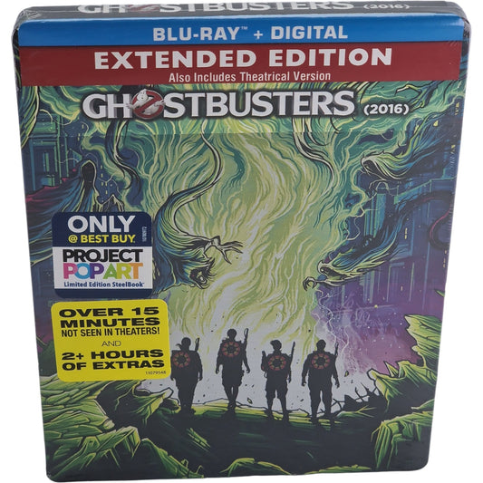 Ghostbusters  SteelBook Blu-ray 2016 Edition étendue 1 film, 2 coupes Zone A