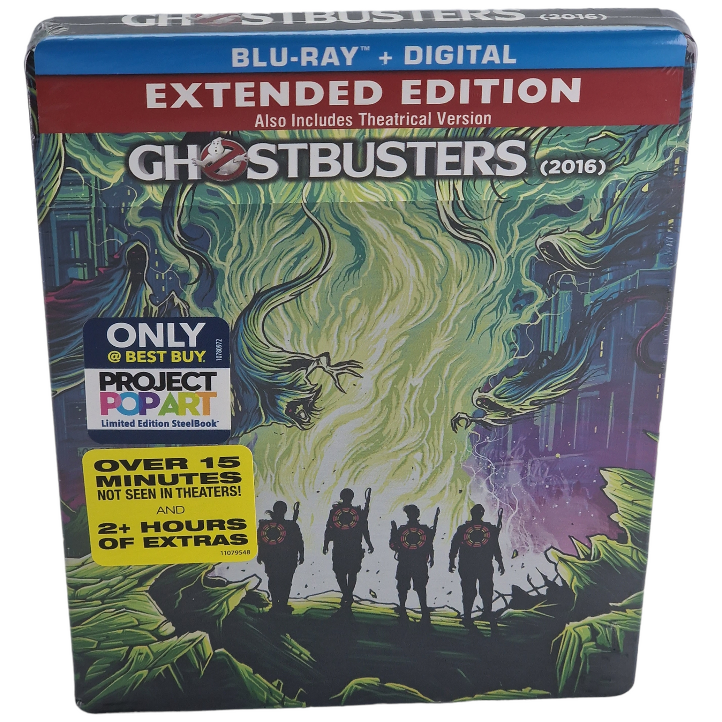 Ghostbusters  SteelBook Blu-ray 2016 Edition étendue 1 film, 2 coupes Zone A