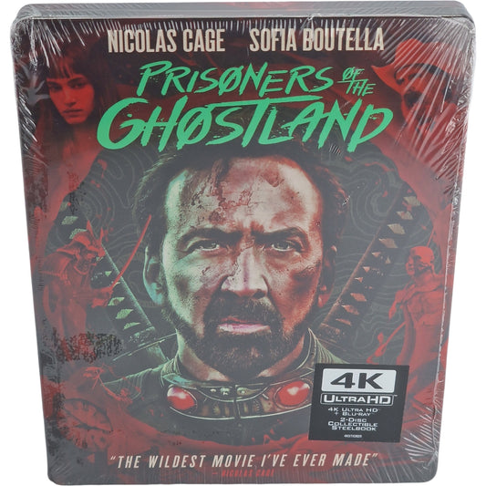 Prisoners of the Ghostland 4K  Ultra HD + Blu-ray SteelBook Nicolas Cage  A