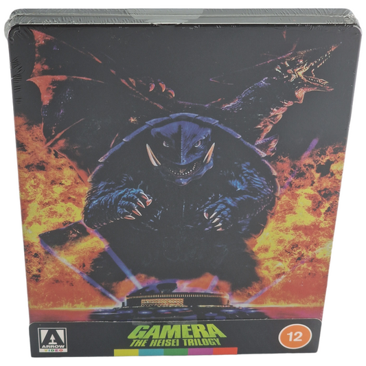 Gamera: The Heisei Trilogy [ 3 Films ] SteelBook Blu-ray Zavvi 2021 Zone B