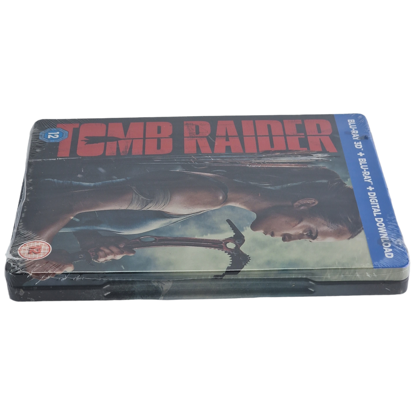 Tomb Raider  Blu-ray 3D + Blu-ray  SteelBook  Alicia Vikander 2018 Region Libre