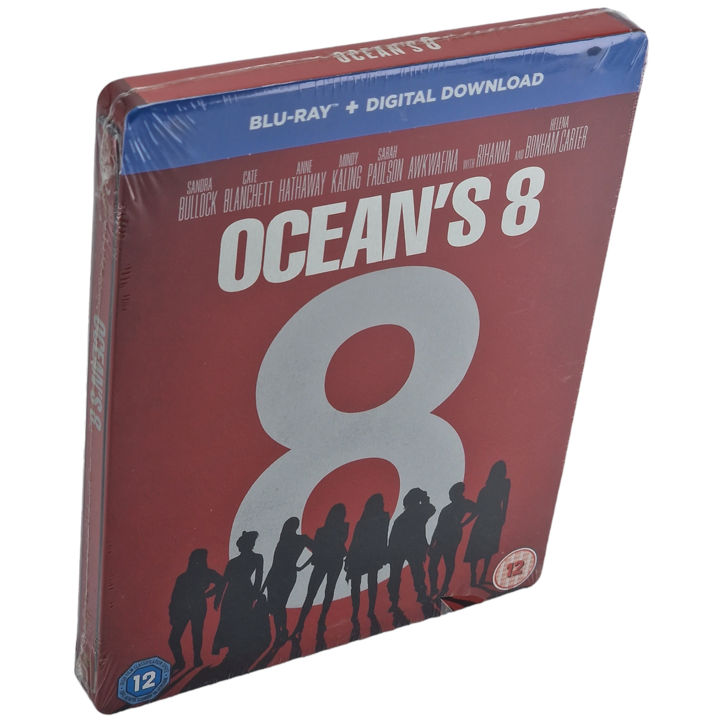 Ocean's 8  Blu-ray SteelBook  Sandra Bullock, Cate Blanchett 2018  Region Libre