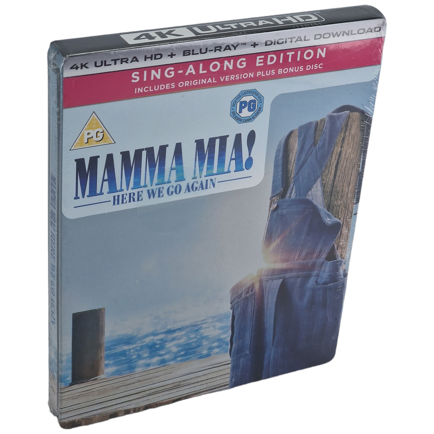 Mamma Mia! Here We Go Again 4K Ultra HD + Blu-ray SteelBook Meryl Streep Zone B