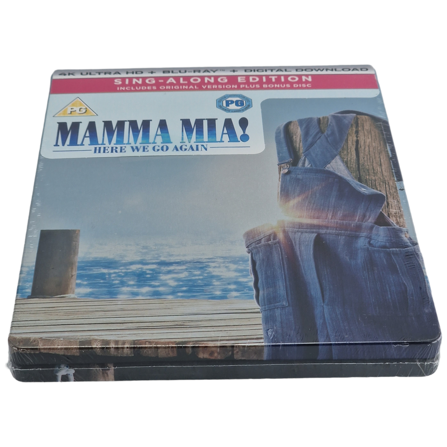 Mamma Mia! Here We Go Again 4K Ultra HD + Blu-ray SteelBook Meryl Streep Zone B